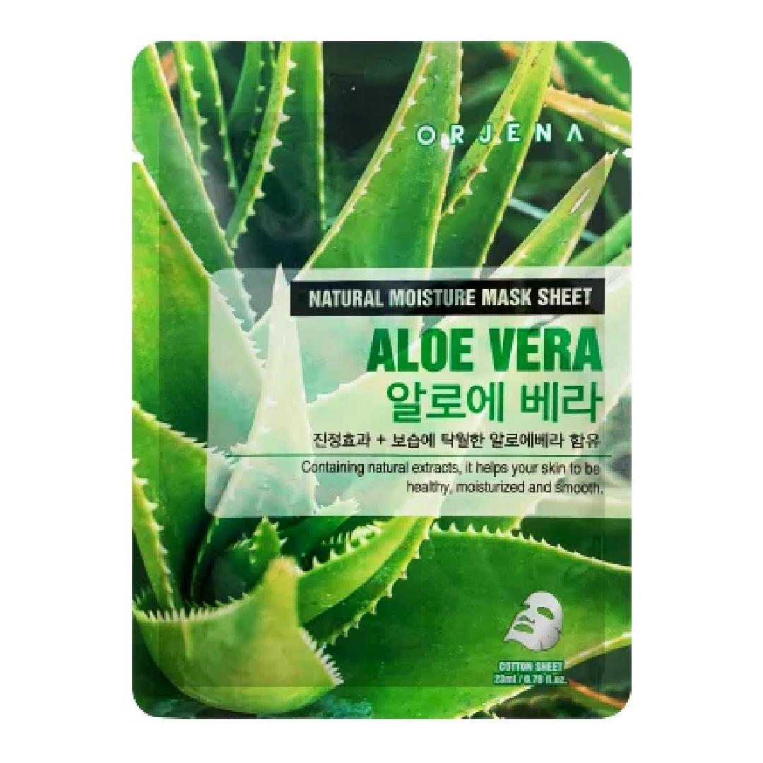 Masca Natural Moisture Mask Sheet Aloe, Orjena