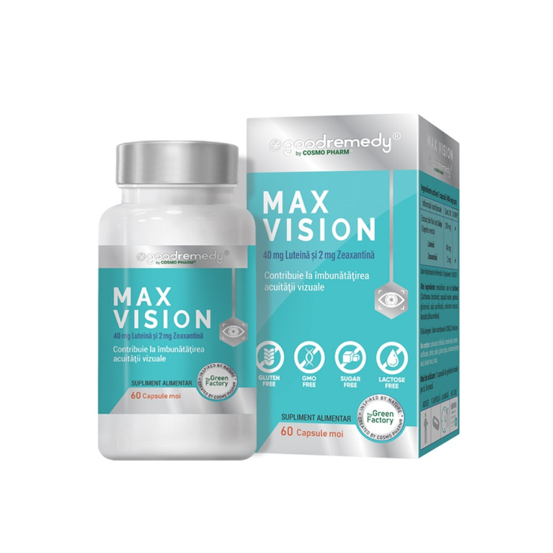 Max Vision Good Remedy, 60 capsule, Cosmo Pharm