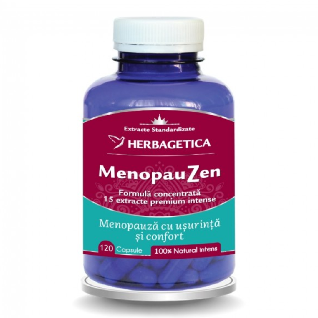 MenopauZen, 120 capsule, Herbagetica