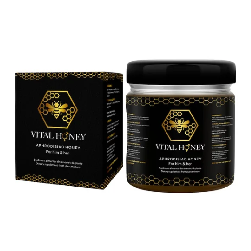 Miere afrodisiaca, 240g, Vital Honey