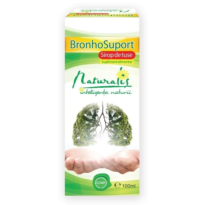 Sirop de tuse Bronhosuport, 100 ml, Naturalis