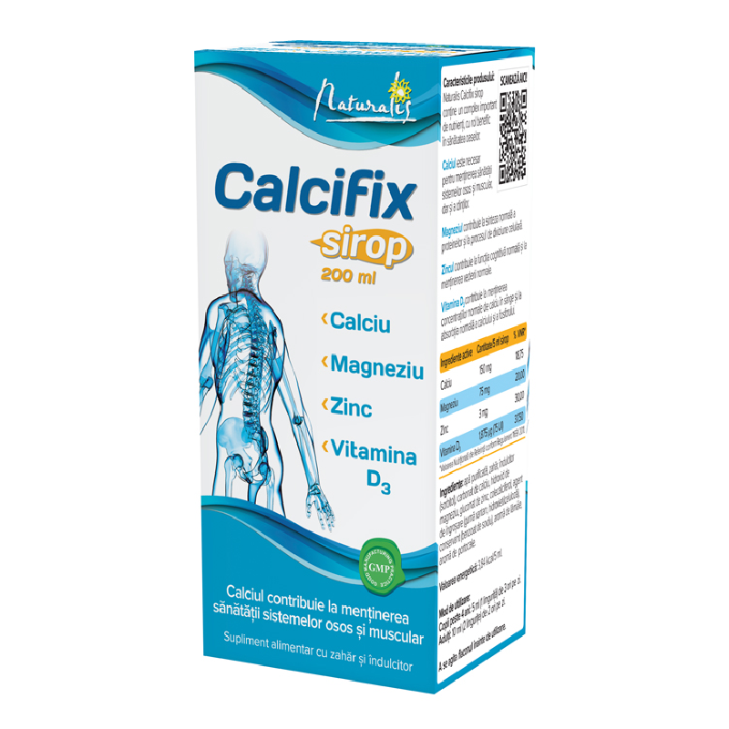 Calcifix sirop, 200 ml, Naturalis