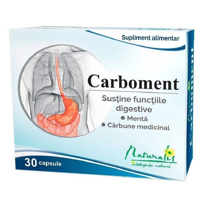 Naturalis Carboment, 30 capsule