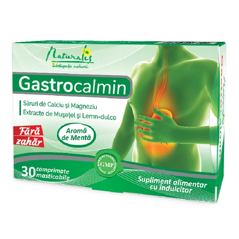 Gastrocalmin, 30 comprimate, Naturalis