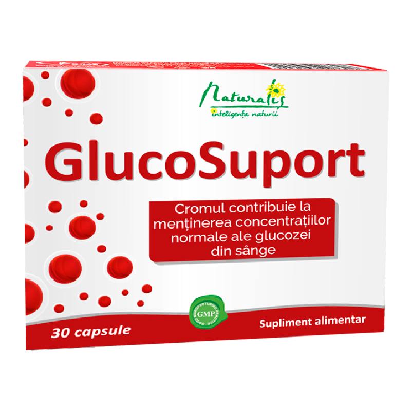 Glucosuport, 30 capsule, Naturalis