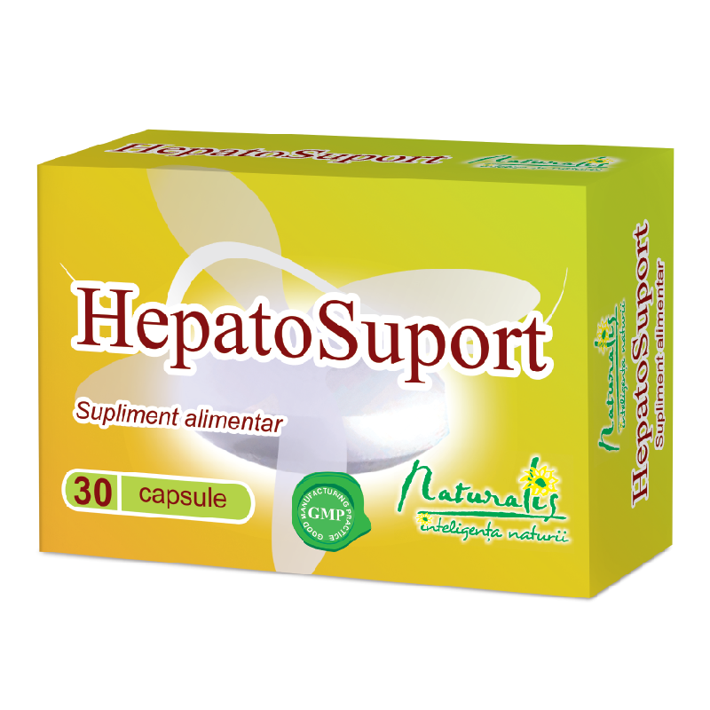 HepatoSuport, 30 capsule, Naturalis