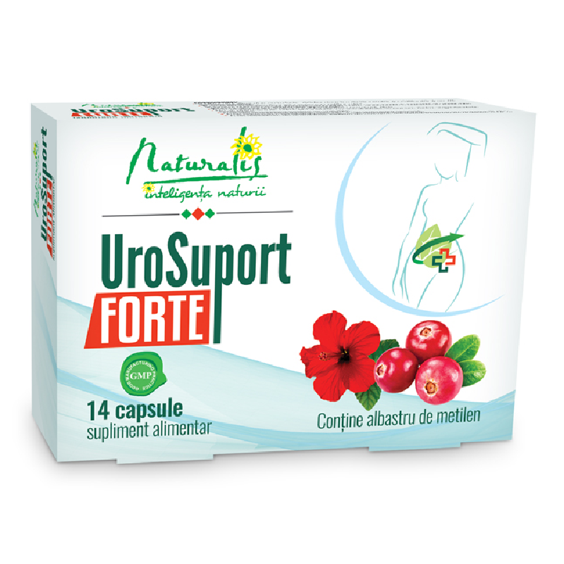 UroSuport Forte, 14 capsule, Naturalis