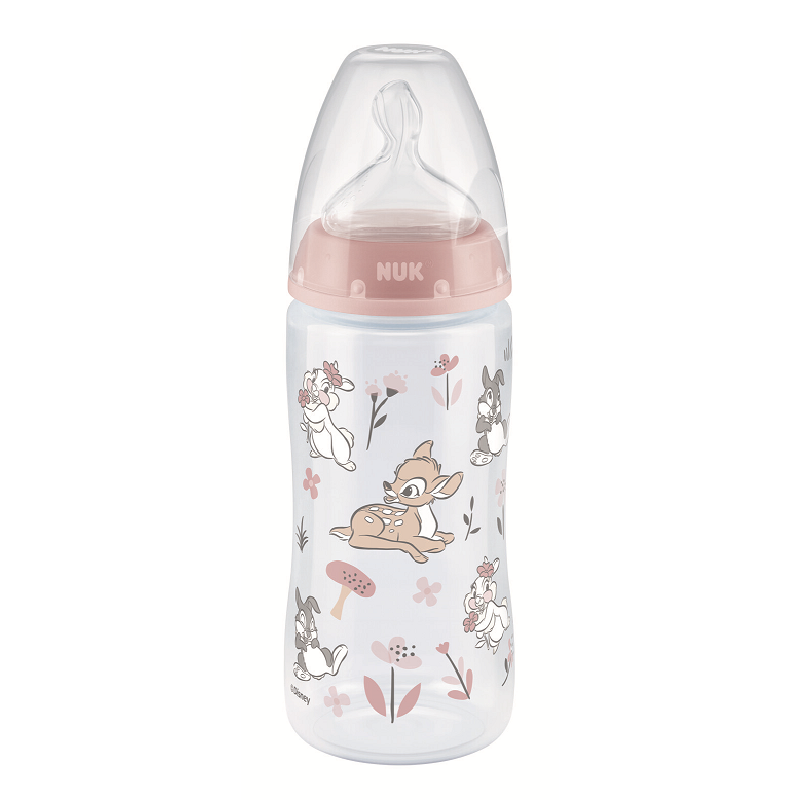 Biberon cu Controlul Temperaturii, First Choice Disney,  6-18luni, 300ml, NUK