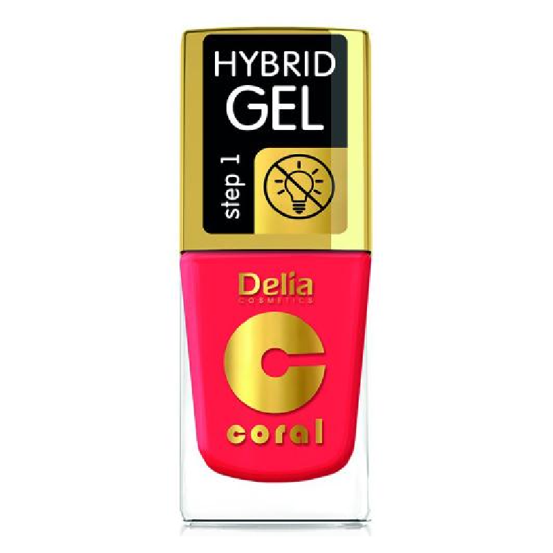 Oja Hybrid Coral nr. 119, 11 ml, DELIA 