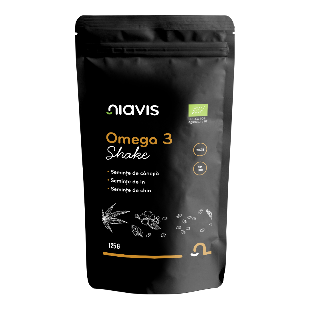 Omega 3 Shake Ecologic/BIO, 125g, Niavis