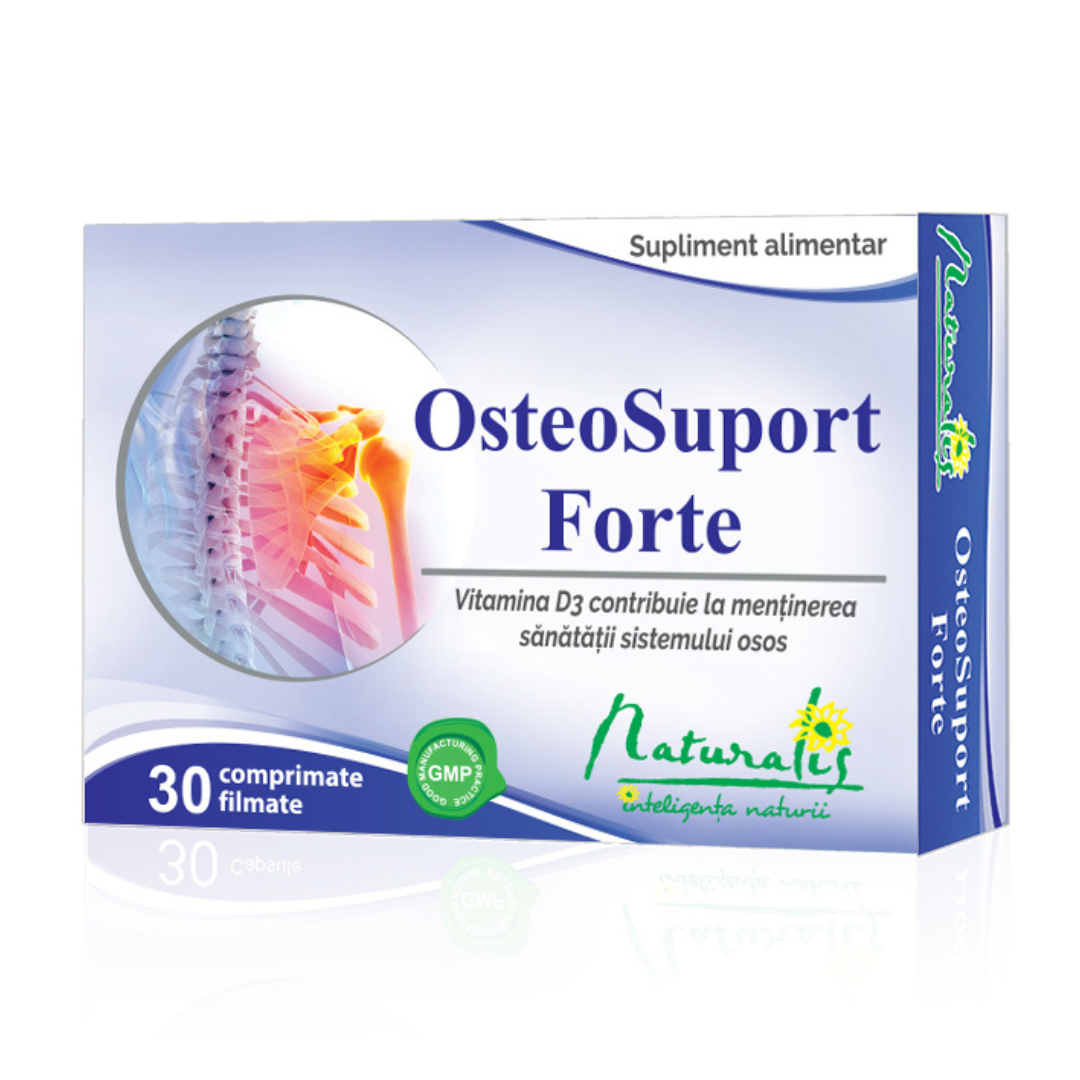 OsteoSuport Forte, 30 comprimate filmate, Naturalis