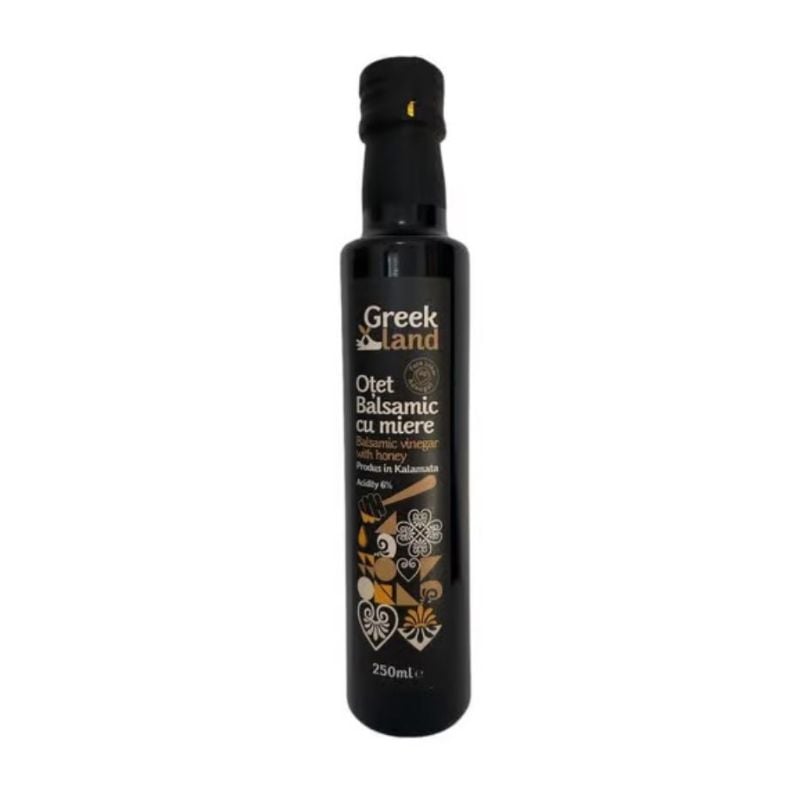 Otet balsamic cu miere, 250 ml, Greek Land 