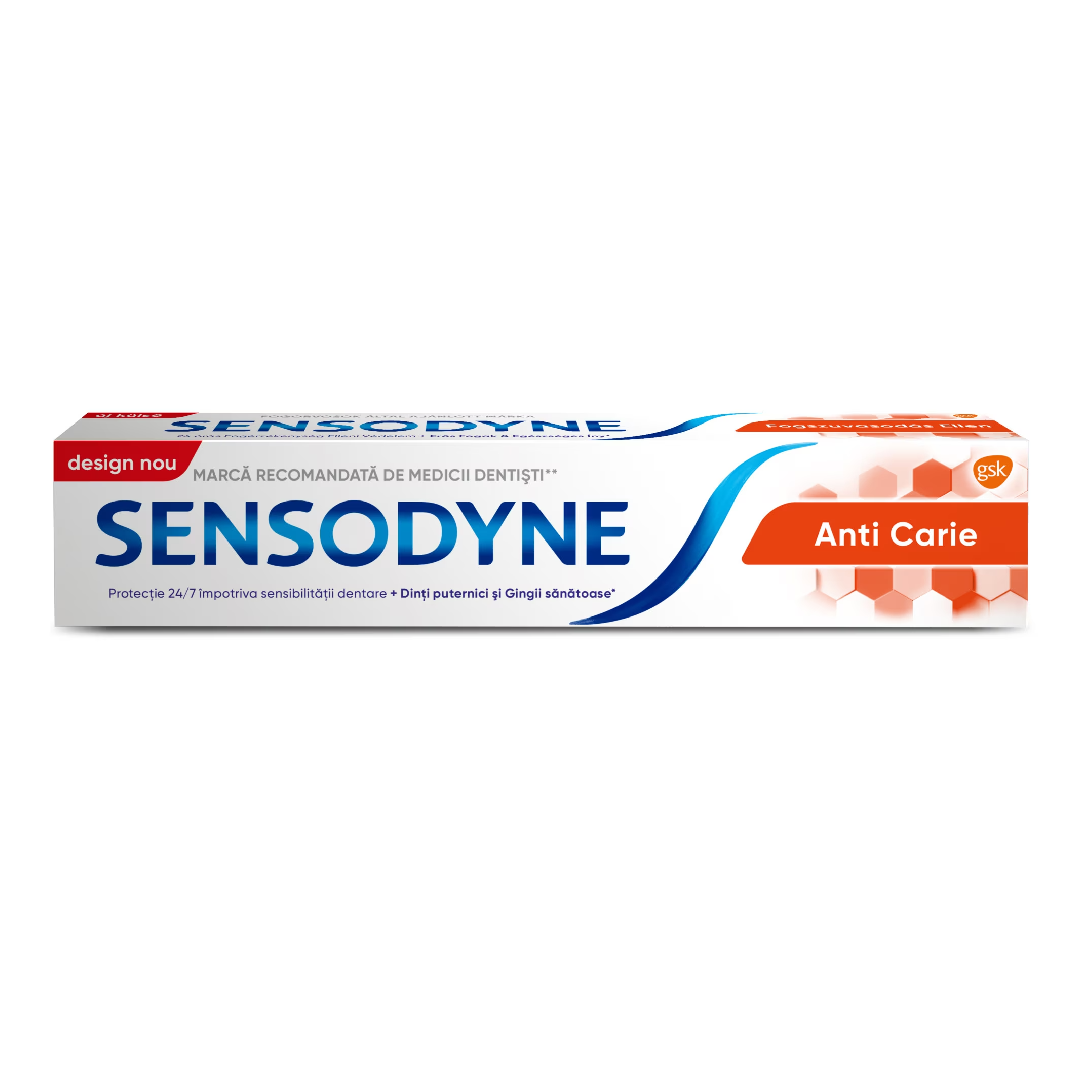 Pasta de dinti Anti Carie, 75 ml, Sensodyne