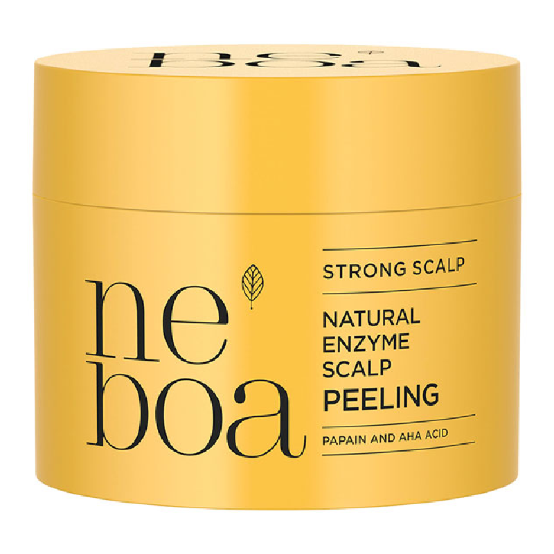 Peeling enzimatic natural pentru scalp Strong Scalp, 150 ml, Neboa