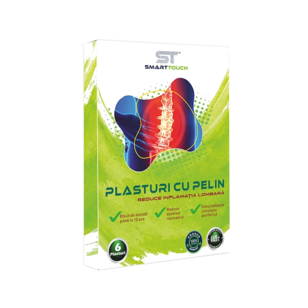 Plasturi cu Pelin, 6 plasturi, Smart Touch