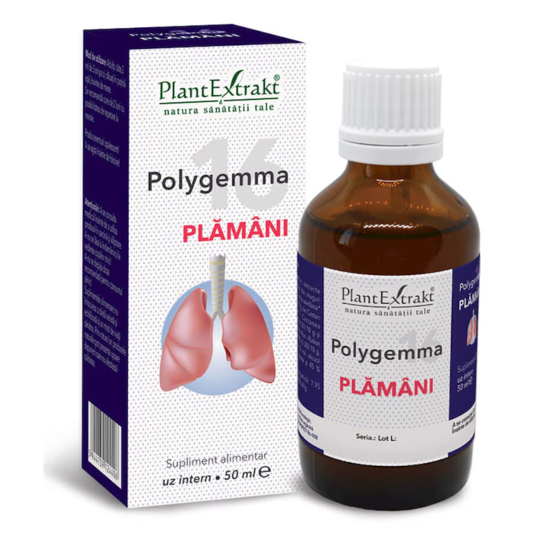 Polygemma 16, Plamani, 50 ml, Plant Extrakt