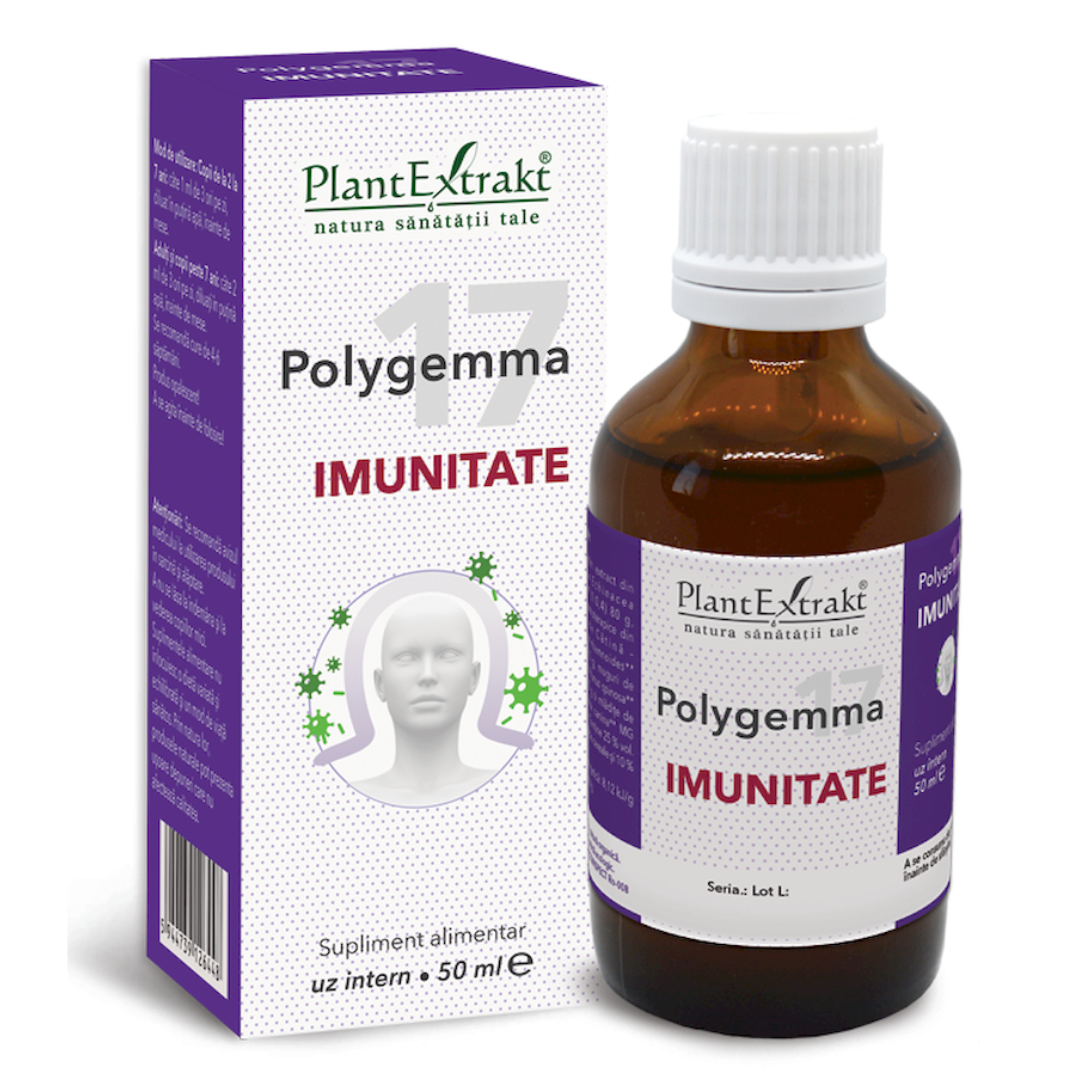 Polygemma 17 Imunitate, 50 ml, Plant Extrakt