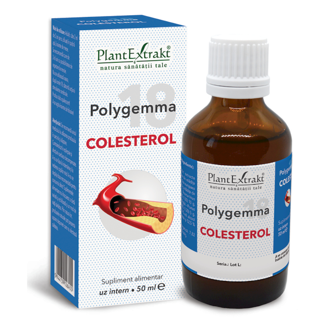 Polygemma 18, Colesterol, 50 ml, Plant Extrakt