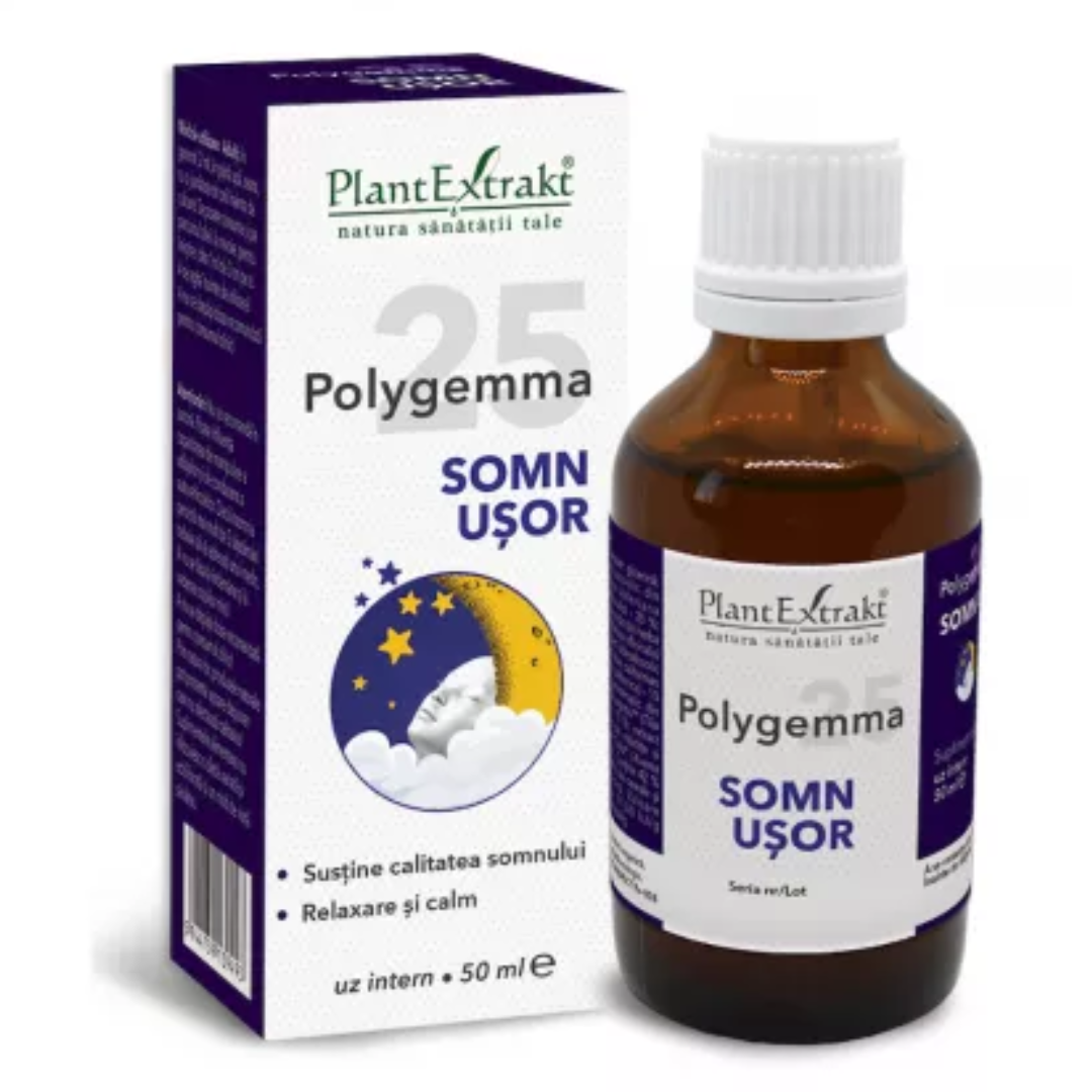 Polygemma 25 Somn Usor, 50 ml, Plant Extrakt