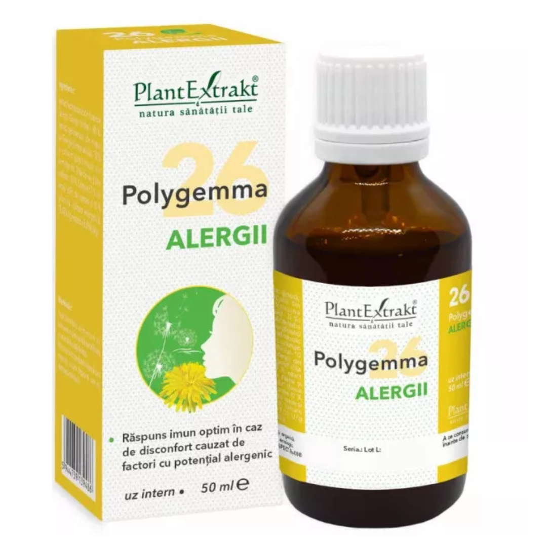 Polygemma 26 Alergii, 50 ml, PlantExtrakt