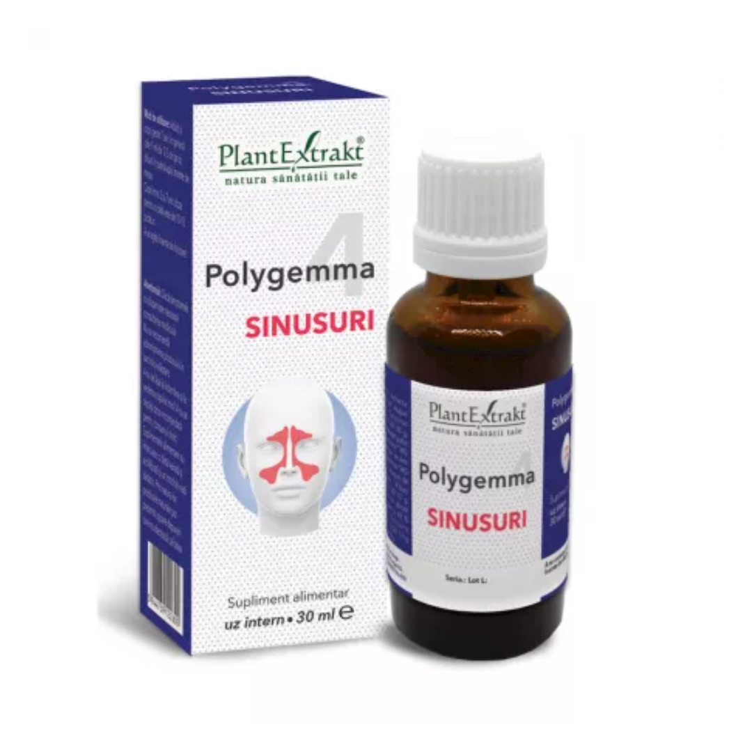 Polygemma 4, Sinusuri, 30 ml, Plant Extrakt