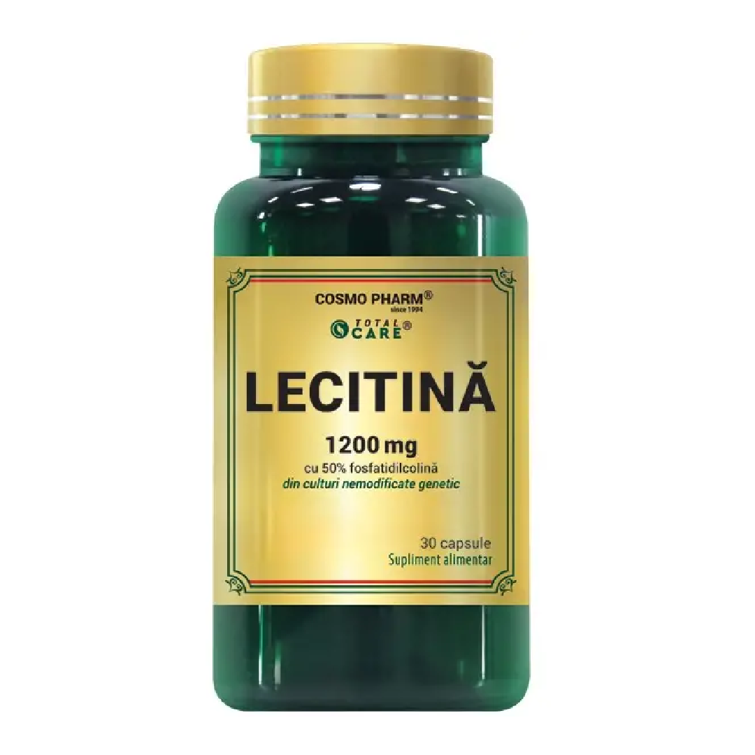 Lecitina 1200 mg, 30 capsule, Cosmo Pharm