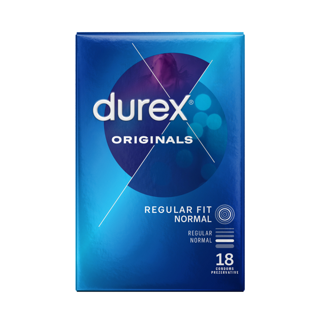 Prezervative Classic Originals, 18 bucati, Durex