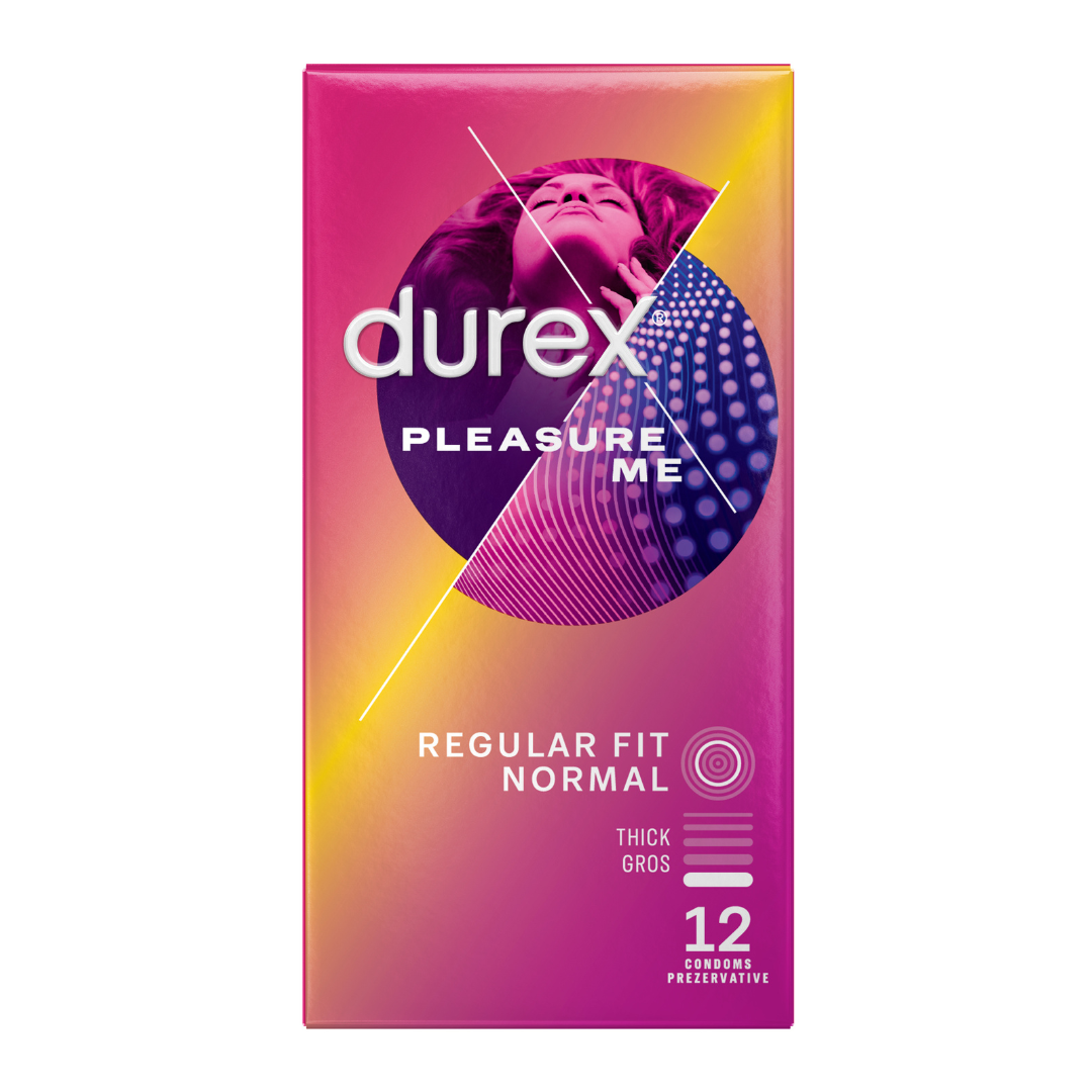 Prezervative Pleasure Me, 12 bucati, Durex