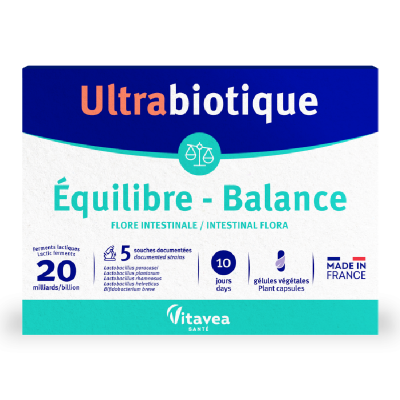Probiotic Equilibre Balance Ultrabiotique, 10 capsule, Vitavea
