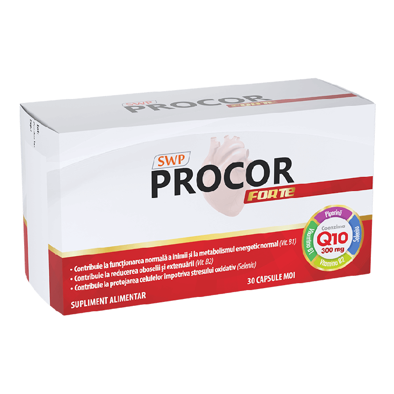 Procor Forte, 30 capsule, Sun Wave Pharma