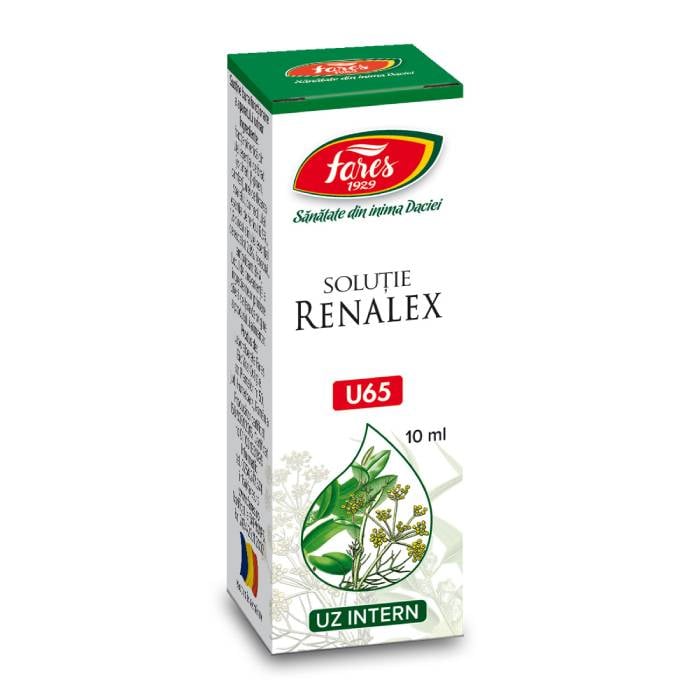 Renalex solutie U65, 10 ml, Fares