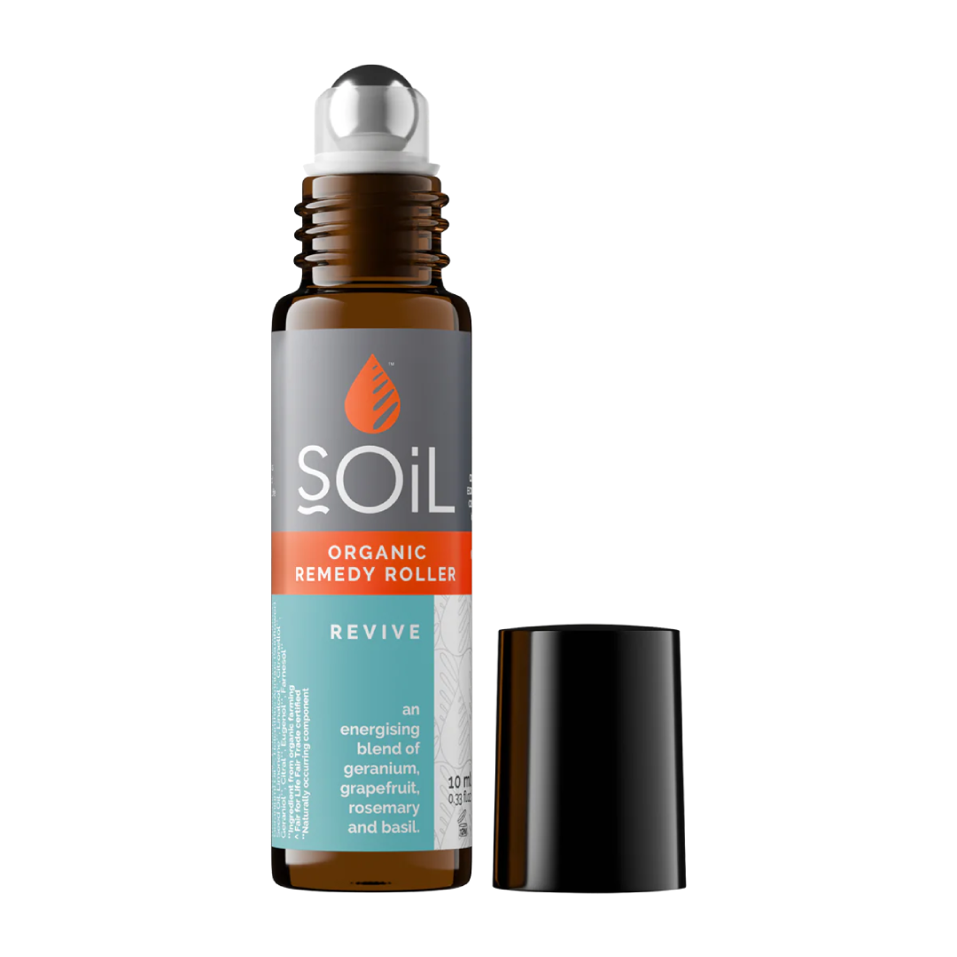 Roll-on cu uleiuri esentiale, Revive, 10ml, SOiL