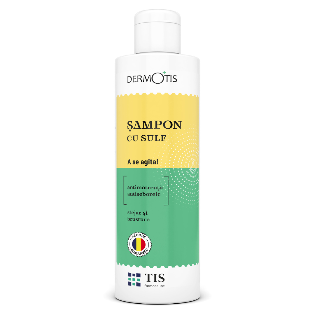 Sampon cu sulf, 100 ml, Tis Farmaceutic