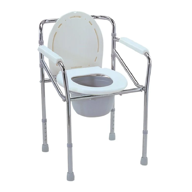 scaun cu toaleta de camera pliabil reglabil Scaun toaleta fix - fara spatar