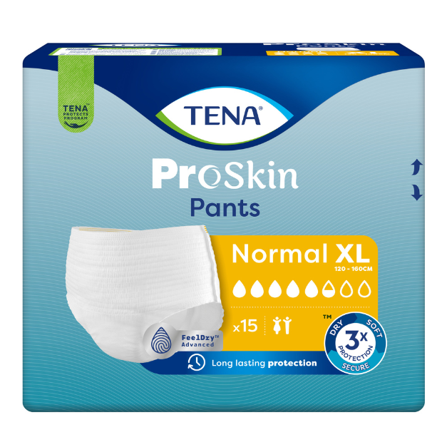 Scutece adulti TENA Pants Normal Extra Large, 15 buc