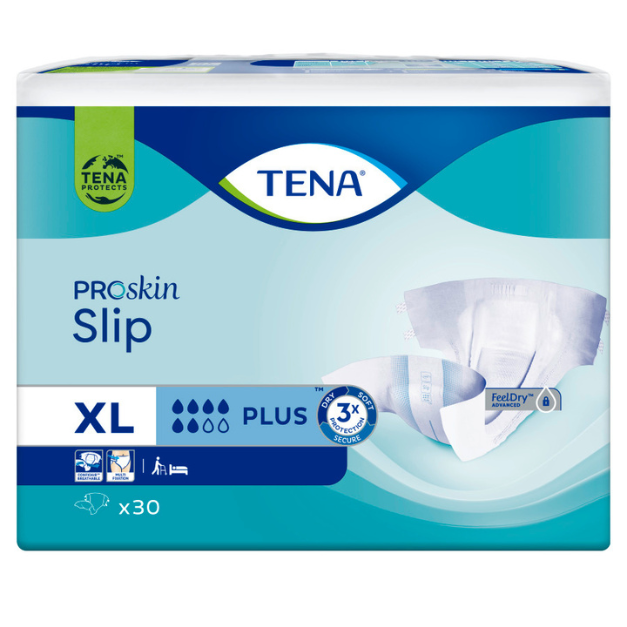 Scutece tip chilot pentru adulti ProSkin Slip Plus, Extra Large, 30 bucati