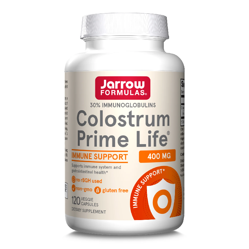 Colostrum Prime Life Jarrow Formulas, 400 mg, 120 capsule, Secom