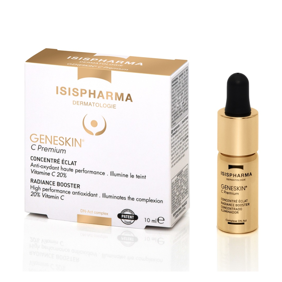 Ser concentrat cu efect iluminator GeneSkin C Premium, 10 ml, Isis Pharma