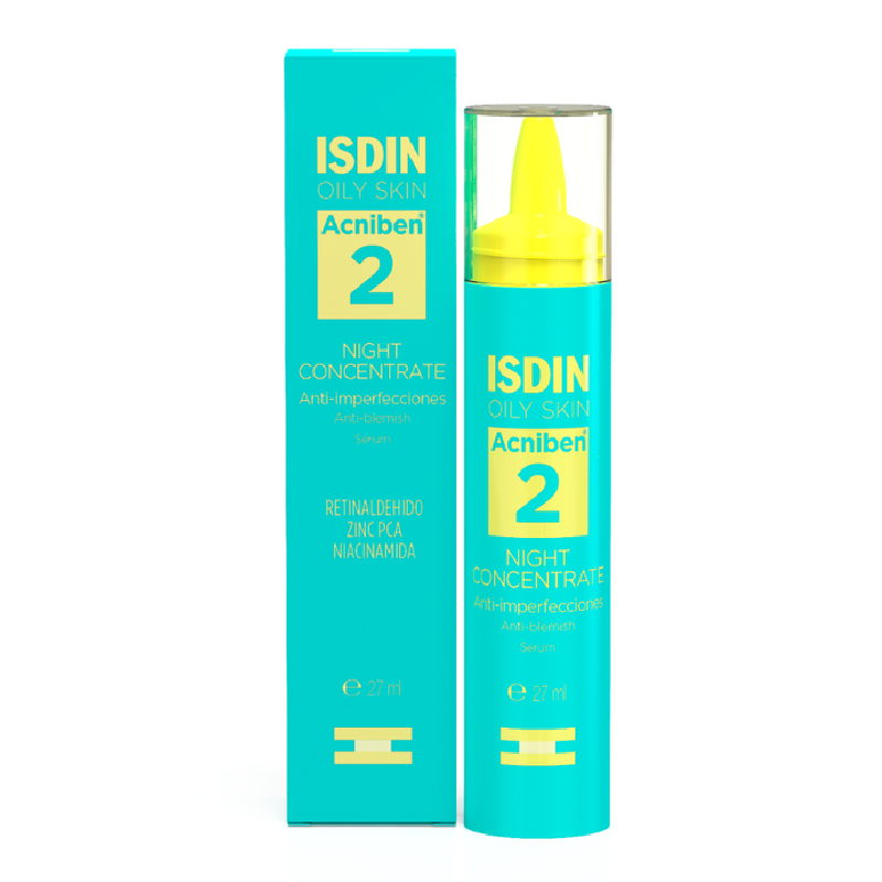 Ser concentrat de noapte anti-imperfectiuni Acniben, 27 ml, Isdin