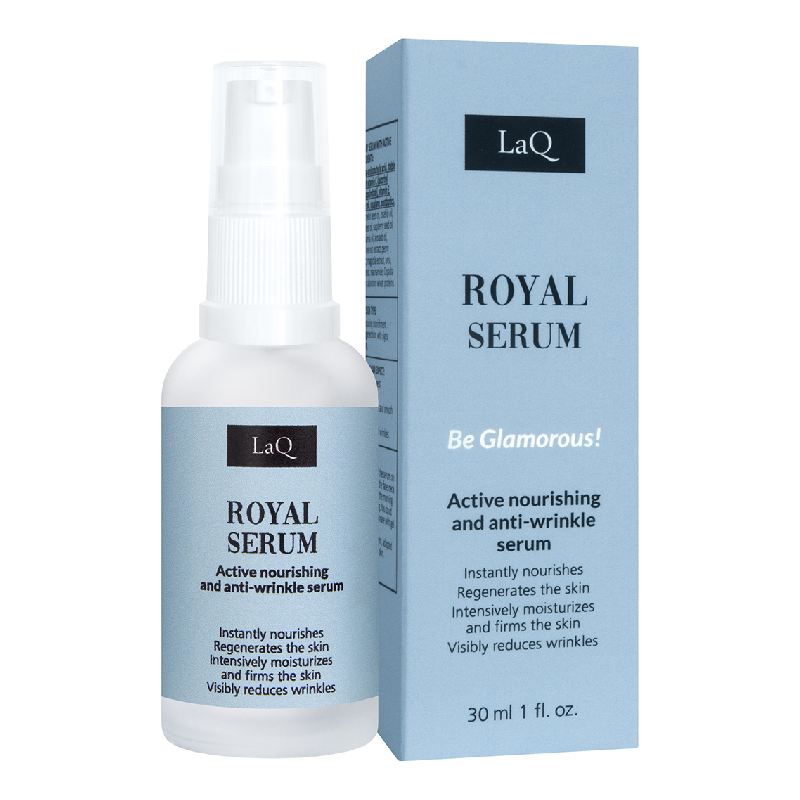 Serum cremos hidratant anti-rid Royal, 30 ml, LaQ