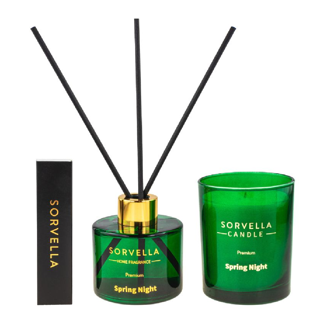 Set cadou parfum de camera SPRING NIGHT, Sorvella