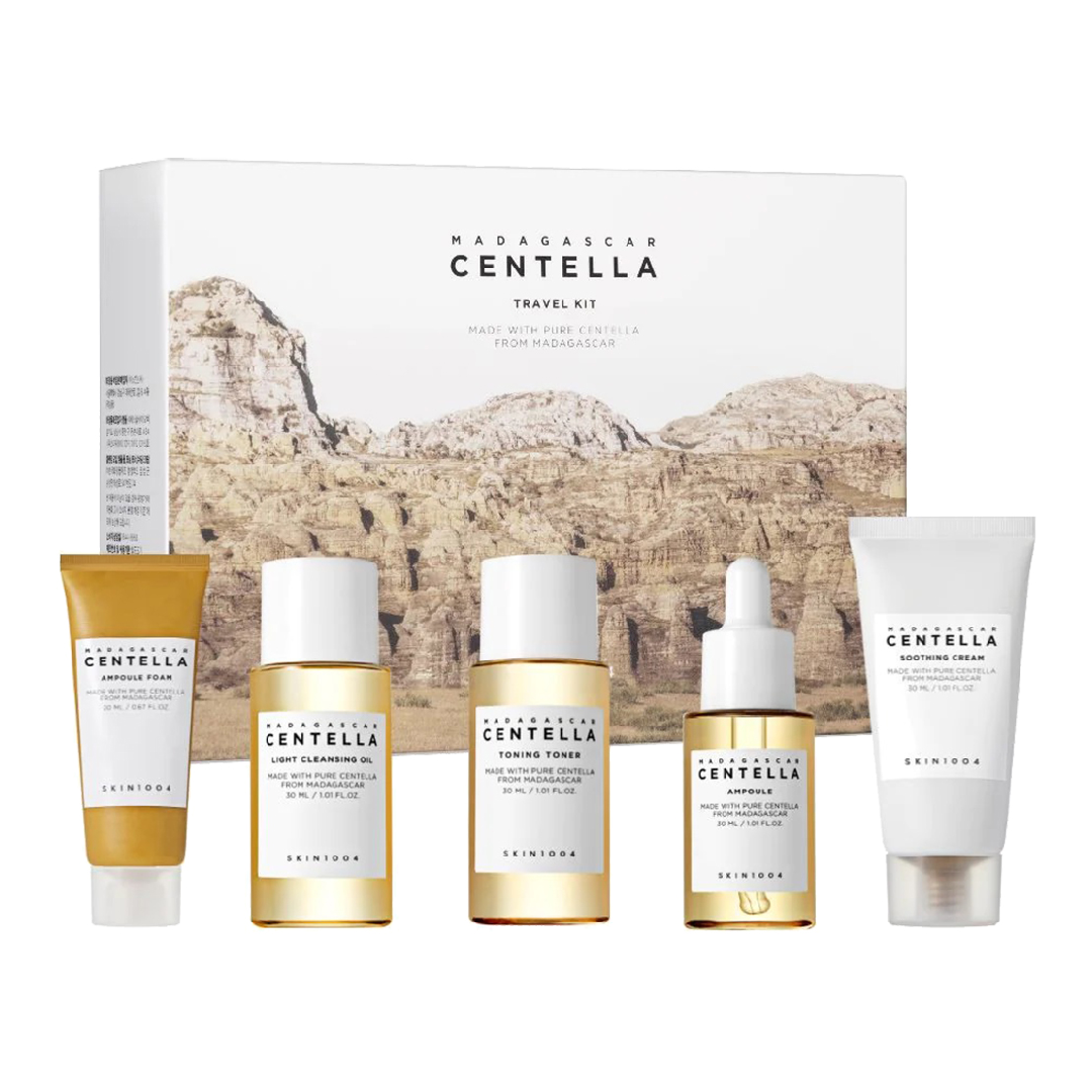 Set Travel Kit Madagascar Centella, 5 produse, Skin1004