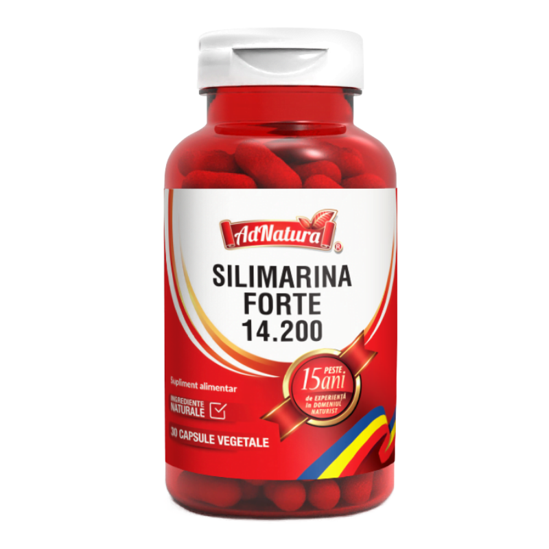 Silimarina Forte, 14.200, 30 capsule, AdNatura