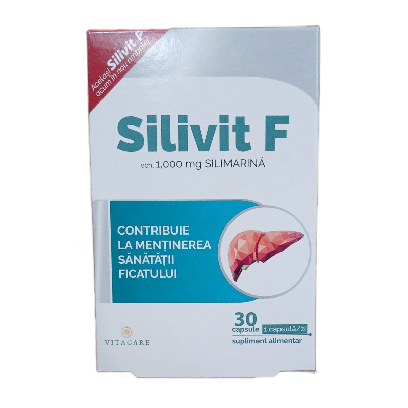 Silivit F, 30 capsule, Vitacare