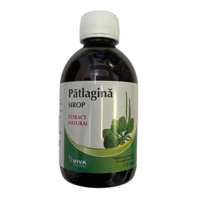 Sirop Patlagina, 250 ml, Viva