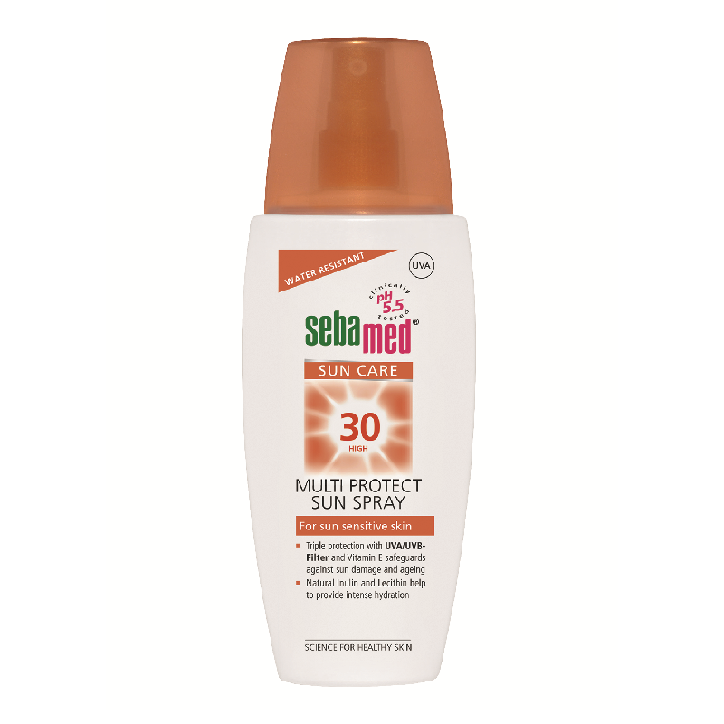 Spray dermatologic cu protectie solara SPF30 Sun Care, 150 ml, Sebamed