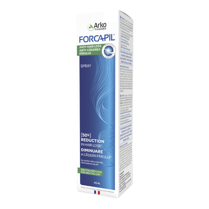 Spray impotriva caderii parului, 125 ml, Forcapil