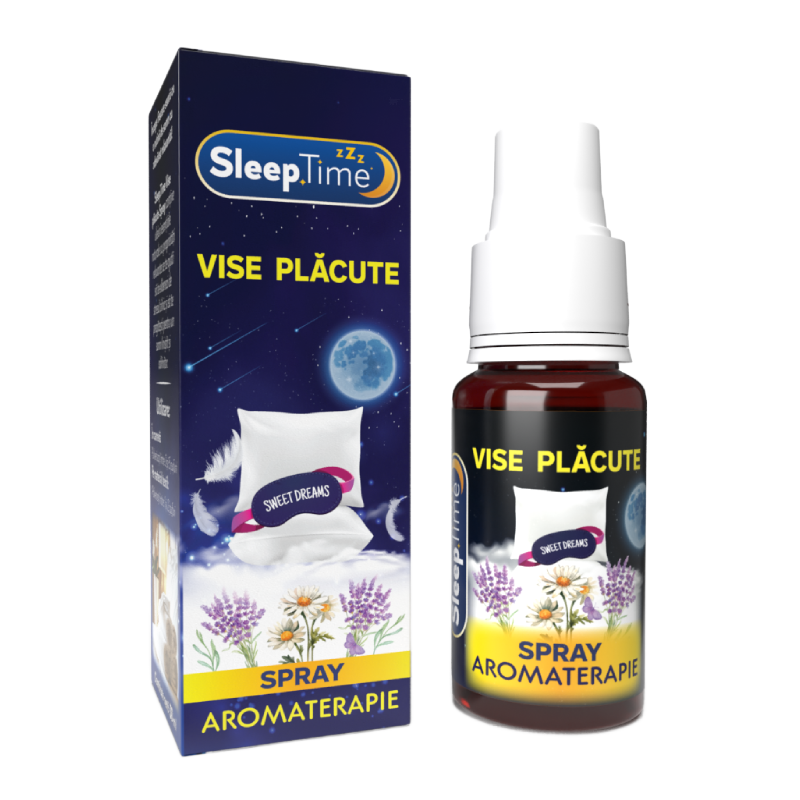 Spray pentru perna SleepTime, 30 ml,  Justin Pharma