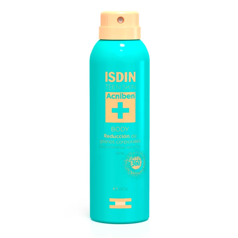 Spray pentru reducerea acneei corporale Acniben, 150ml, Isdin