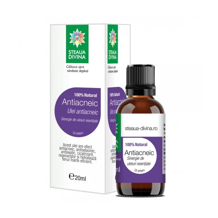 Ulei Antiacneic, 20 ml, Steaua Divina